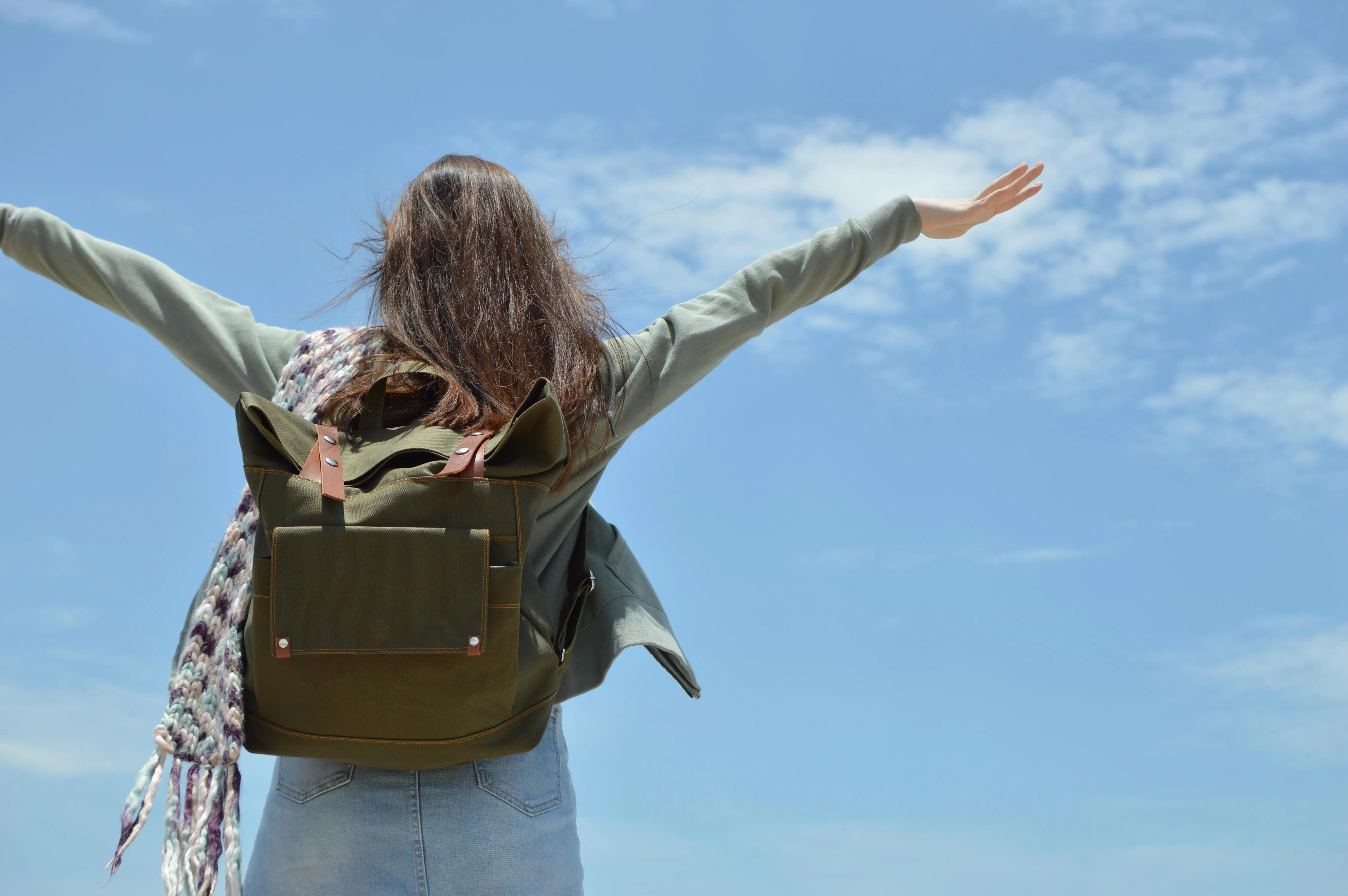 Allison 105 Army Green | Backpack