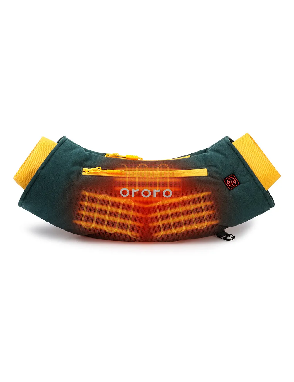 Bay City Heated Hand Warmer - Black / Green