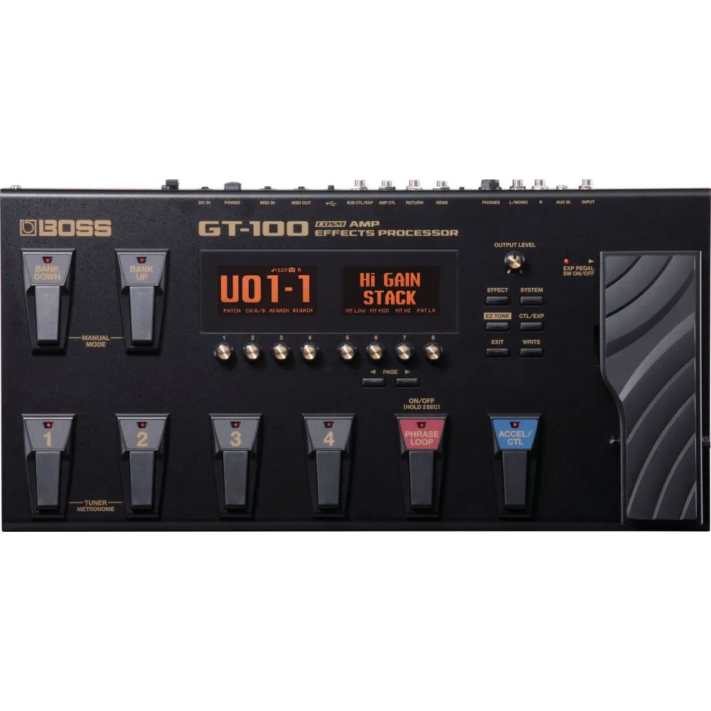 Boss GT-100 Multi Effects Unit, Ex Display
