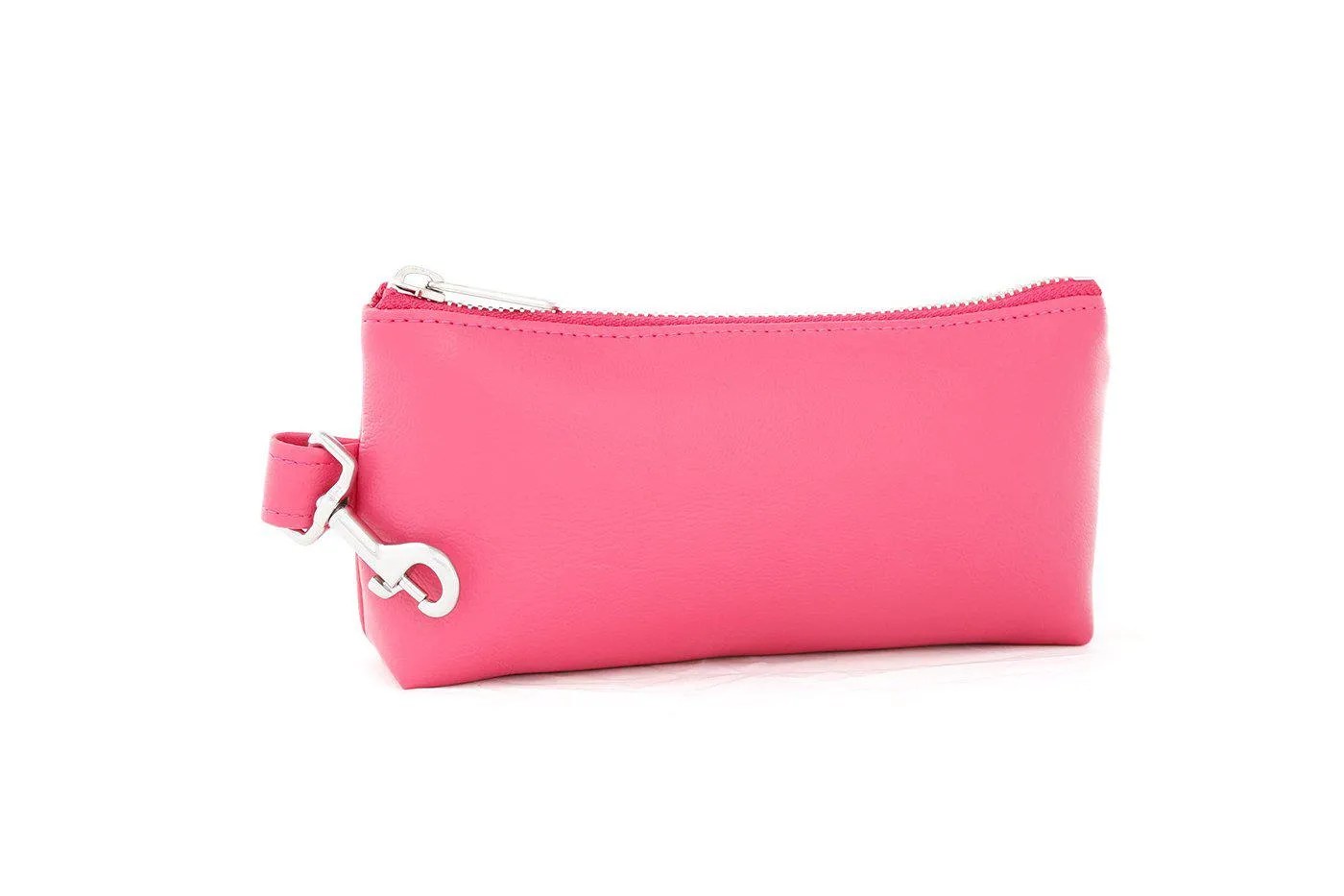 Bright Pink Vegan Leather Bag