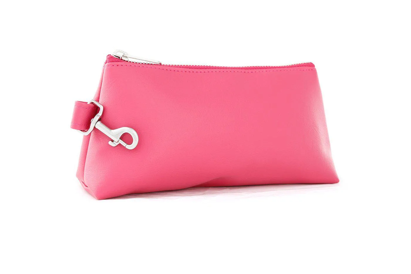 Bright Pink Vegan Leather Bag