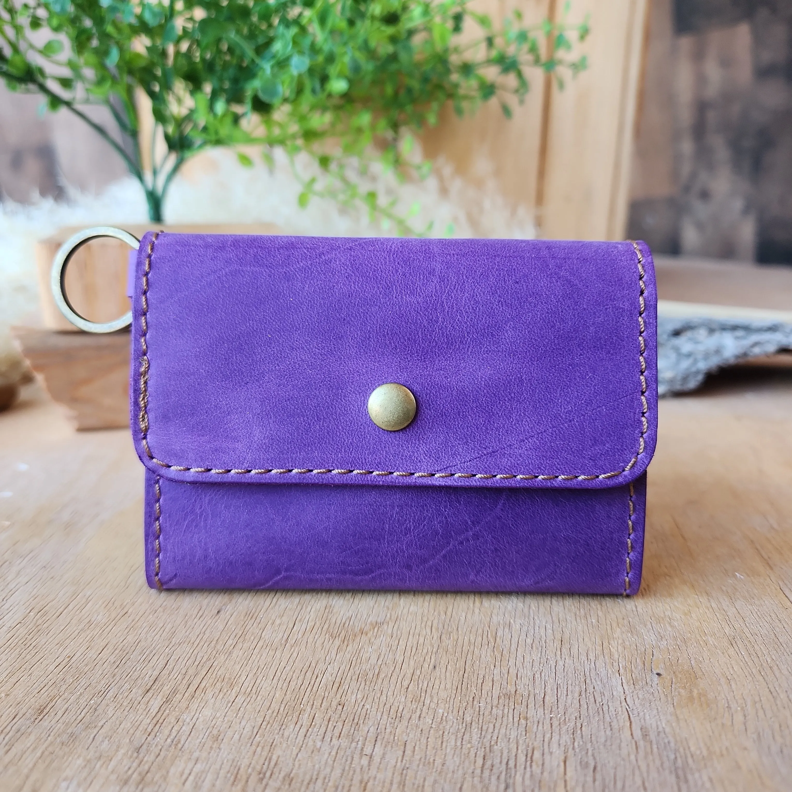 Card Case with keyring
