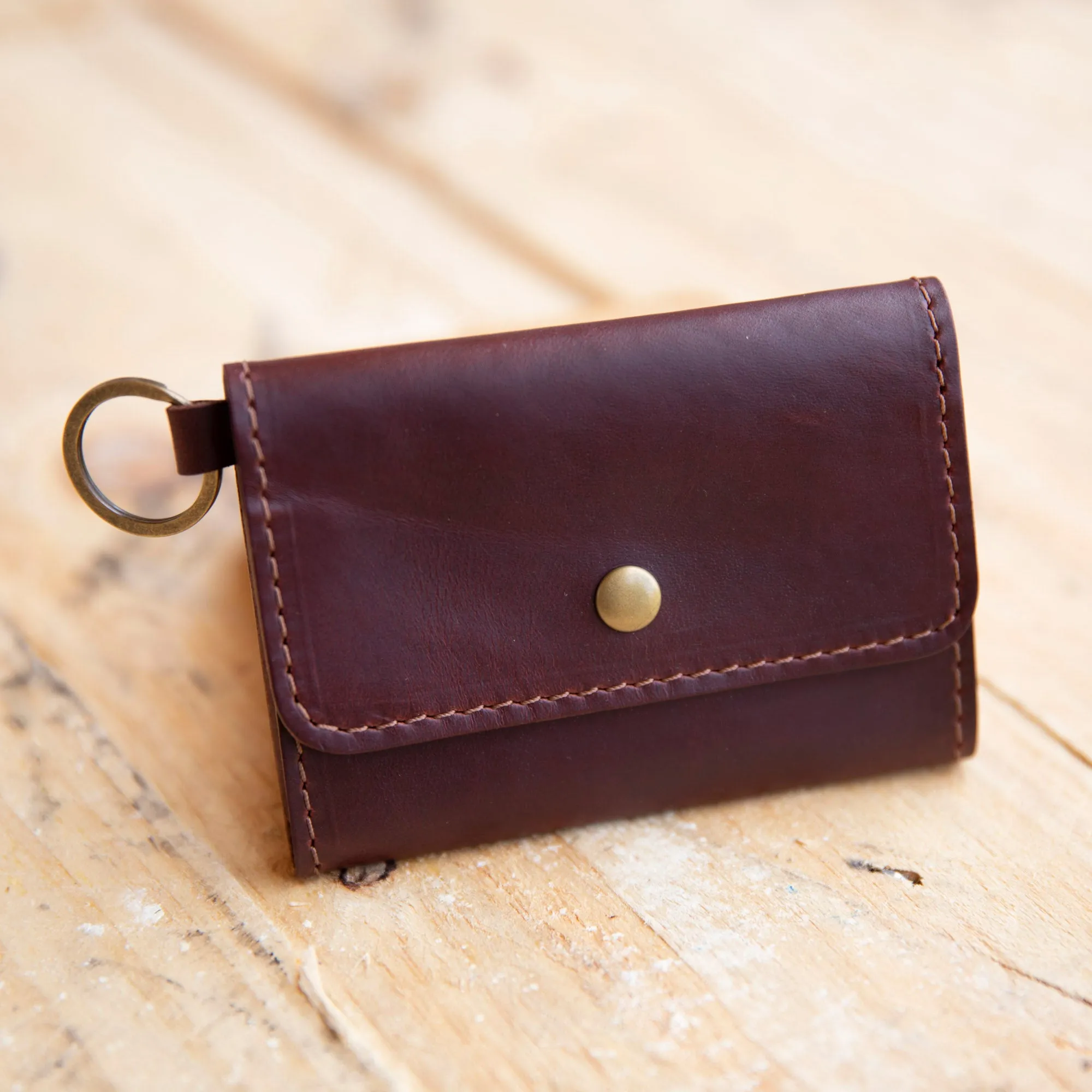 Card Case with keyring