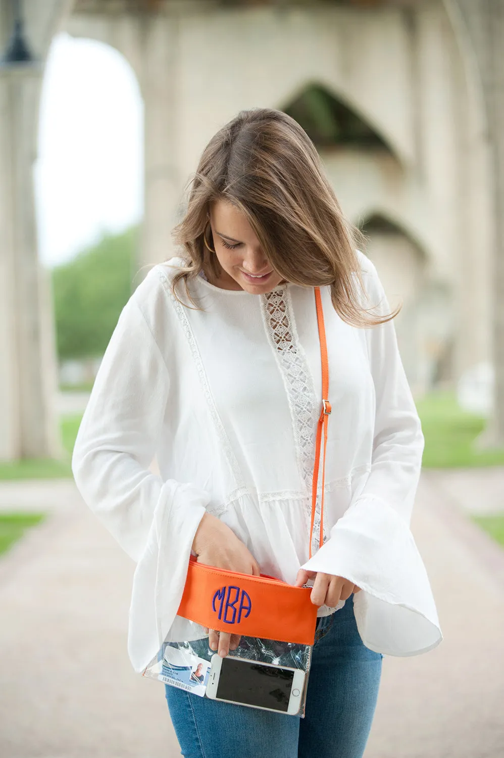 Crossbody Clear Bag