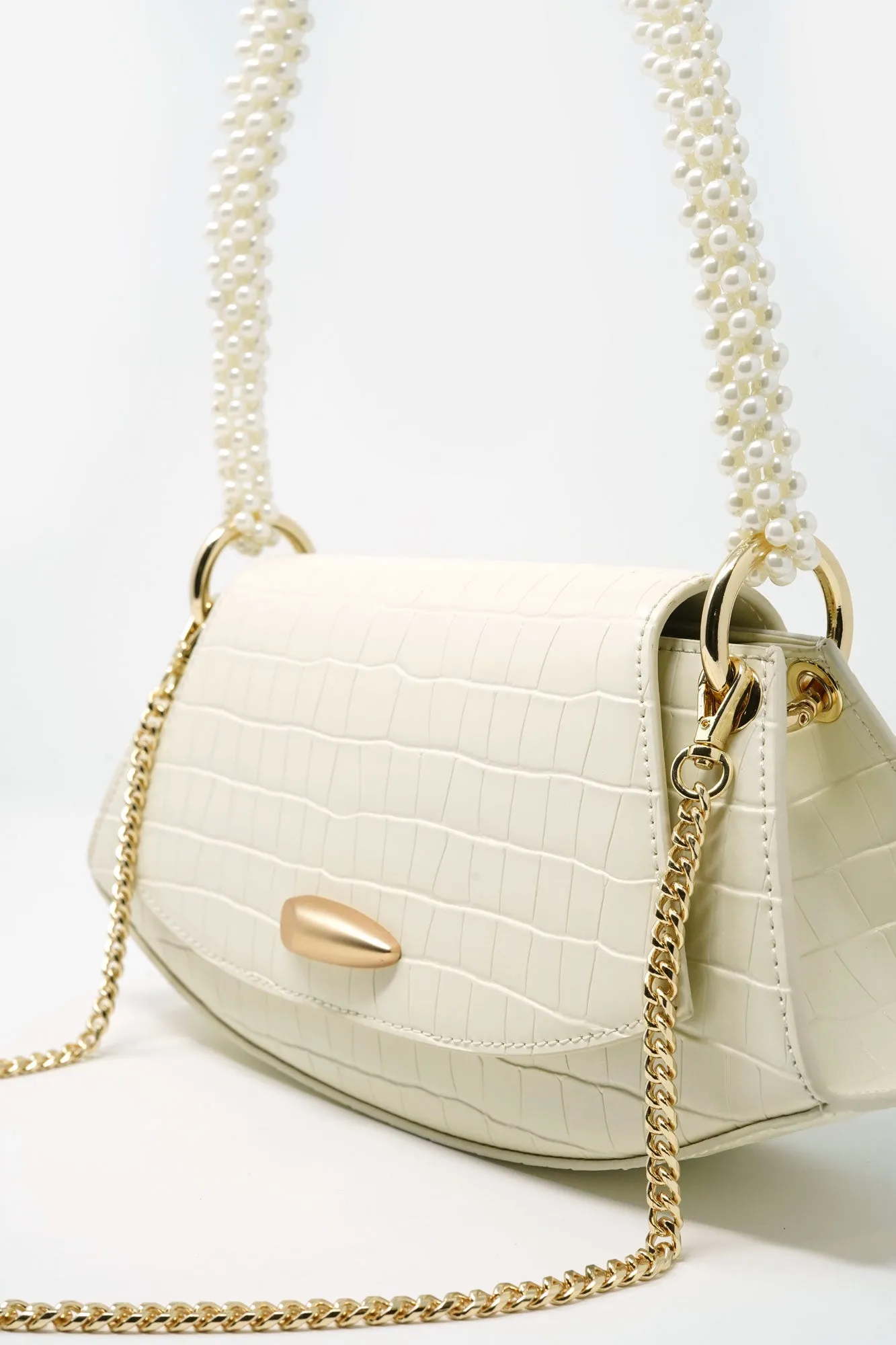 Ella Textured Leather Bag