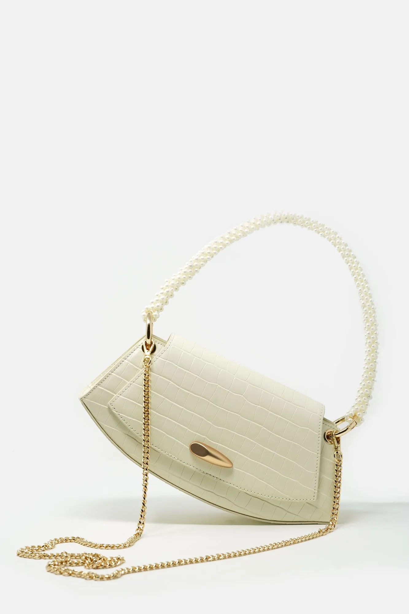 Ella Textured Leather Bag