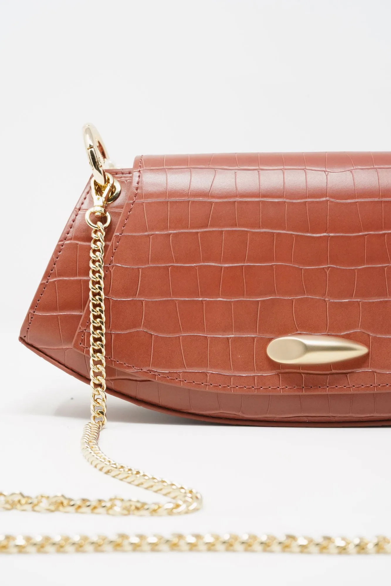 Ella Textured Leather Bag