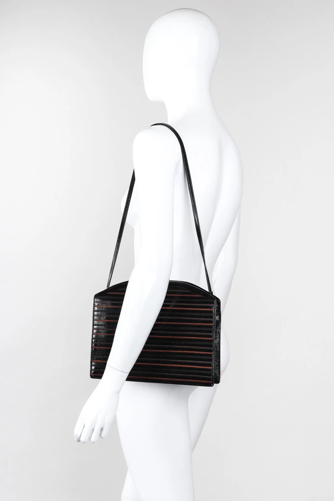 Embroidered Leather Bag