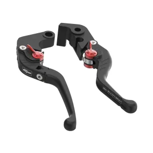 Evotech Evo Folding Clutch and Short Brake Lever Set - Kawasaki Ninja 300 (2016 - 2018)