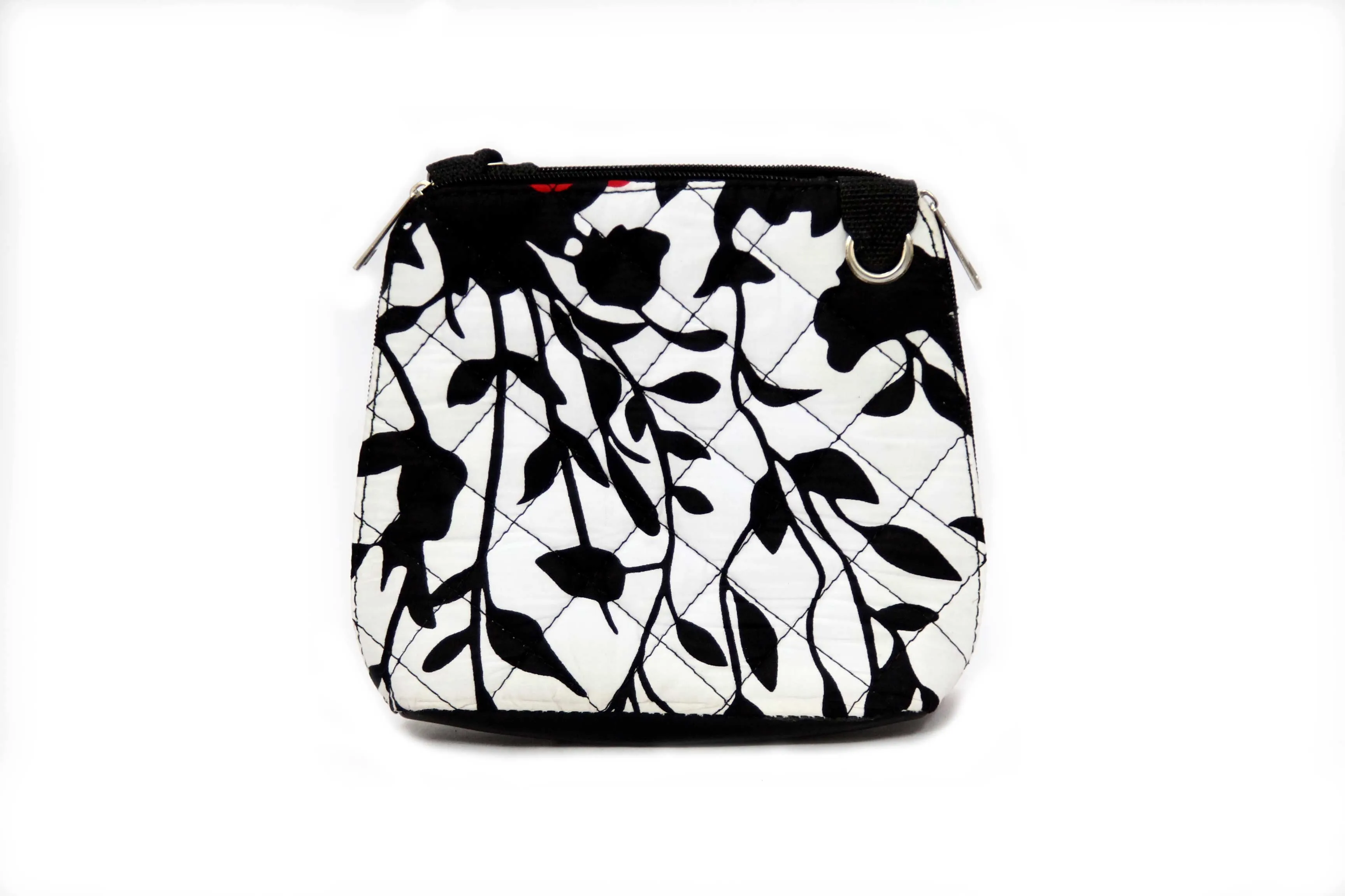 Floral Bucket Ankara Crossbody Purse