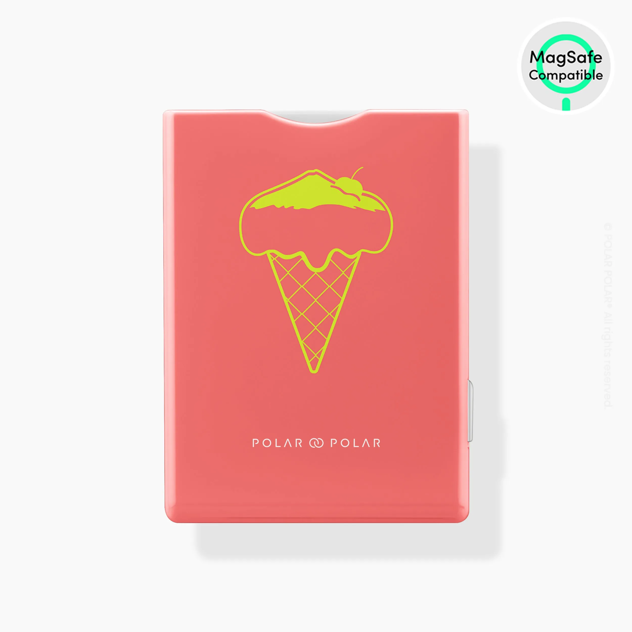 Fujisan Coral Ice Cream MagSafe Wallet