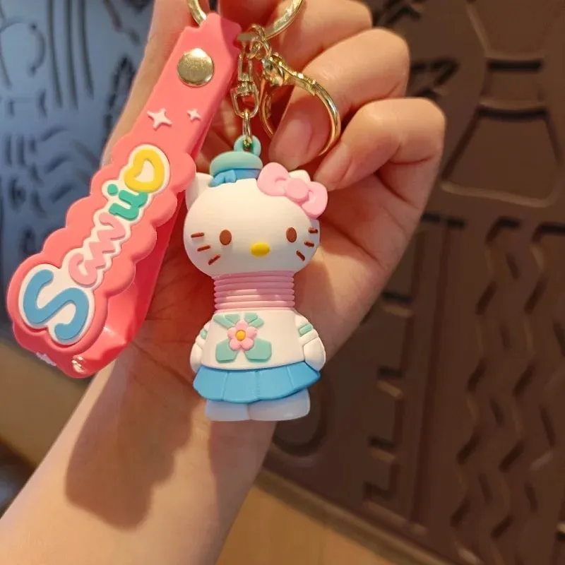 Hello Kitty Expandable Keychain