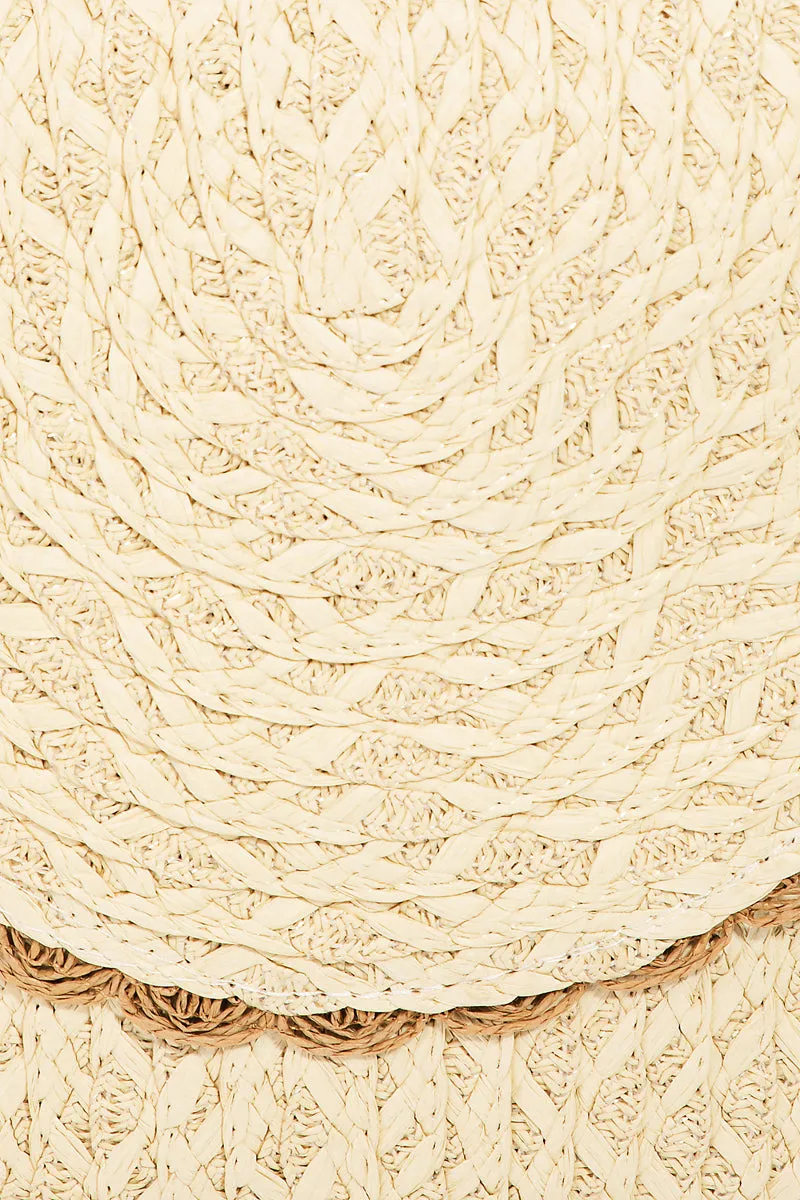 Karina Straw Clutch Purse