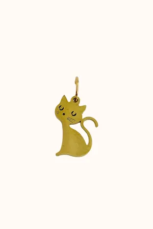 Kitty Charm (Stainless Steel)