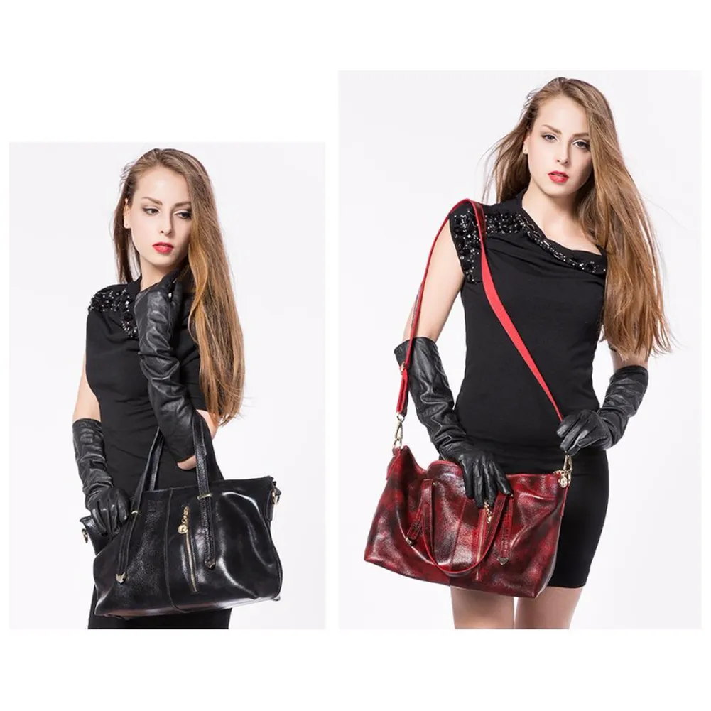 <bold>Tote  / Shoulder Bag <br>Genuine-Leather