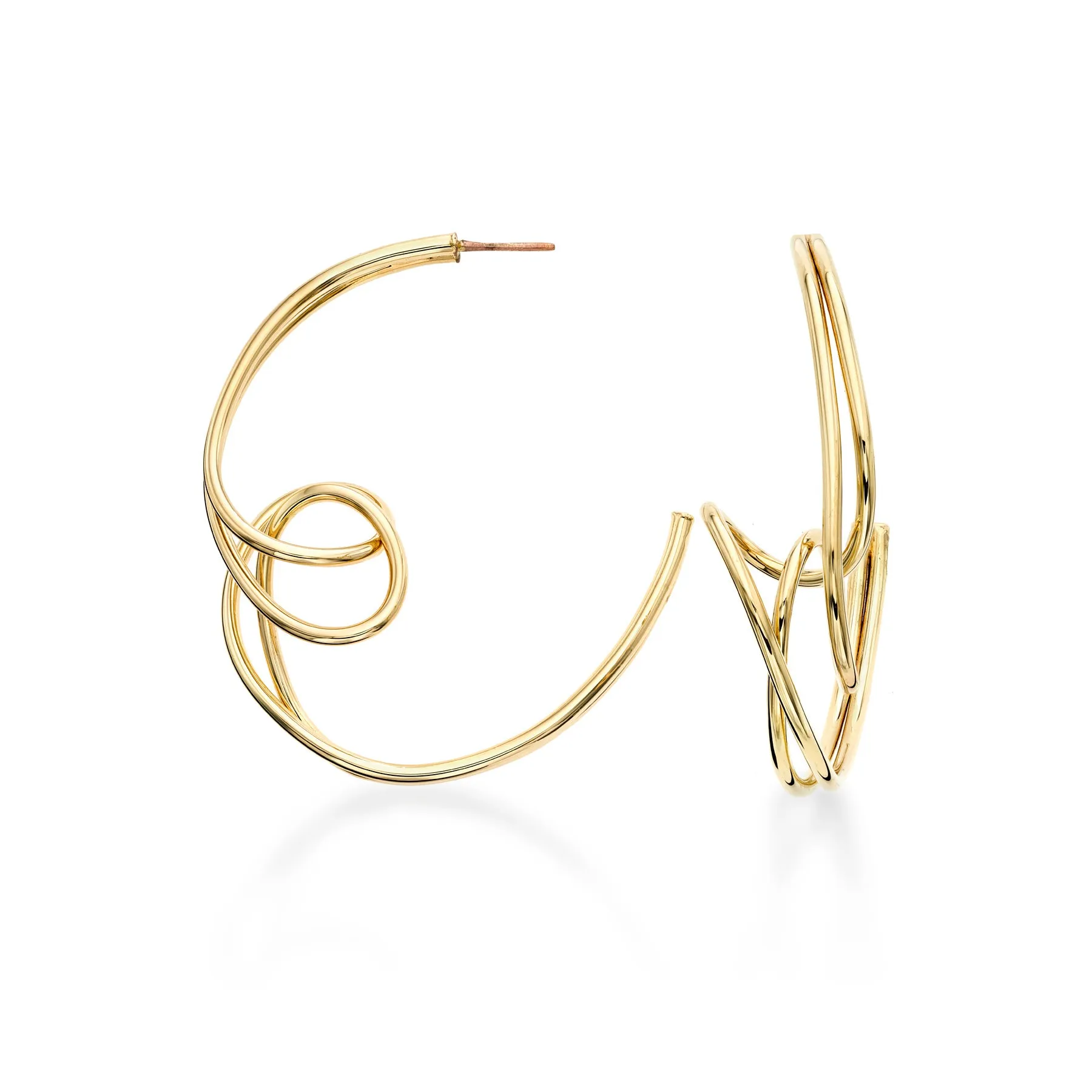 Mademoiselles © hoop earrings