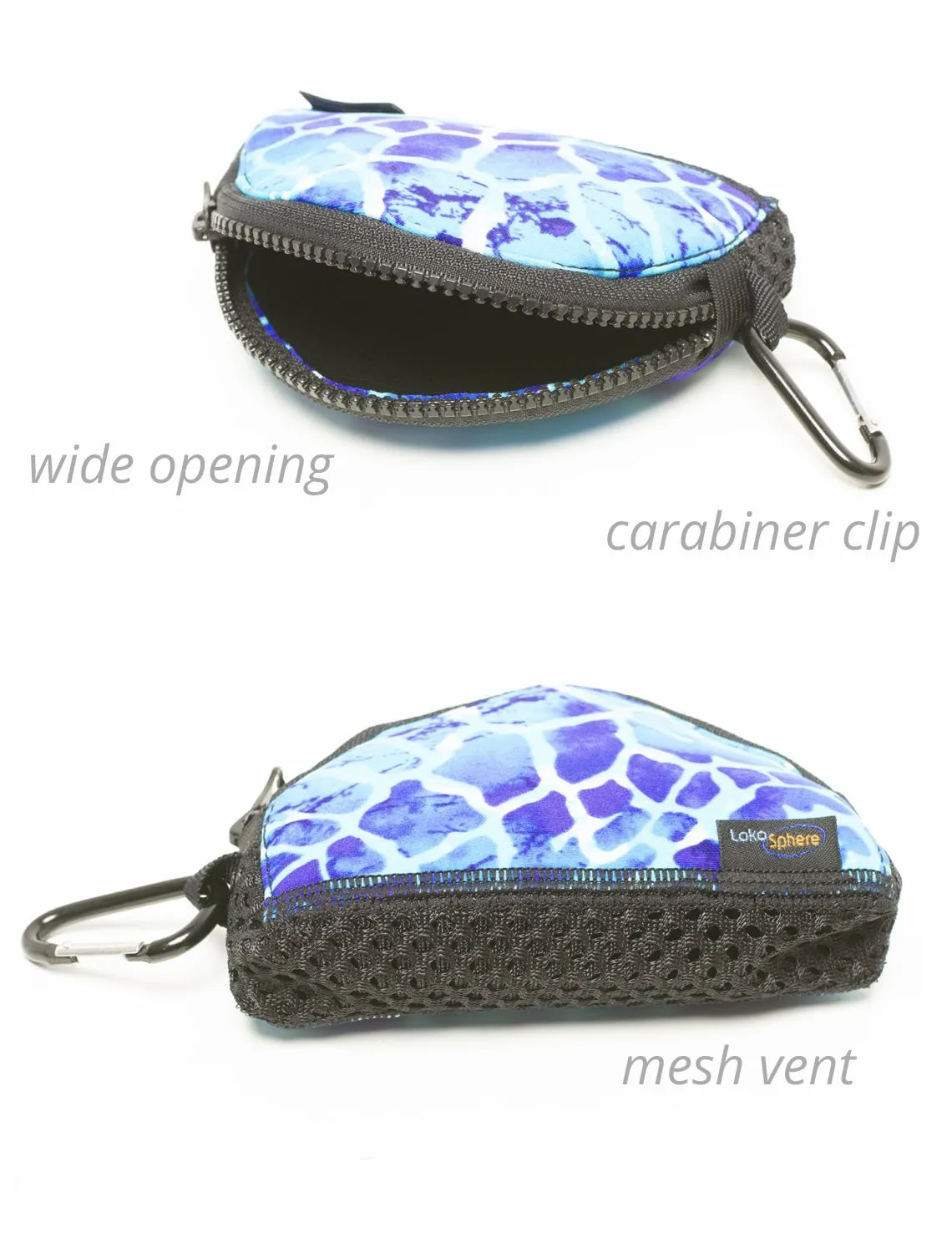 Mouthguard Case - Wild Blue