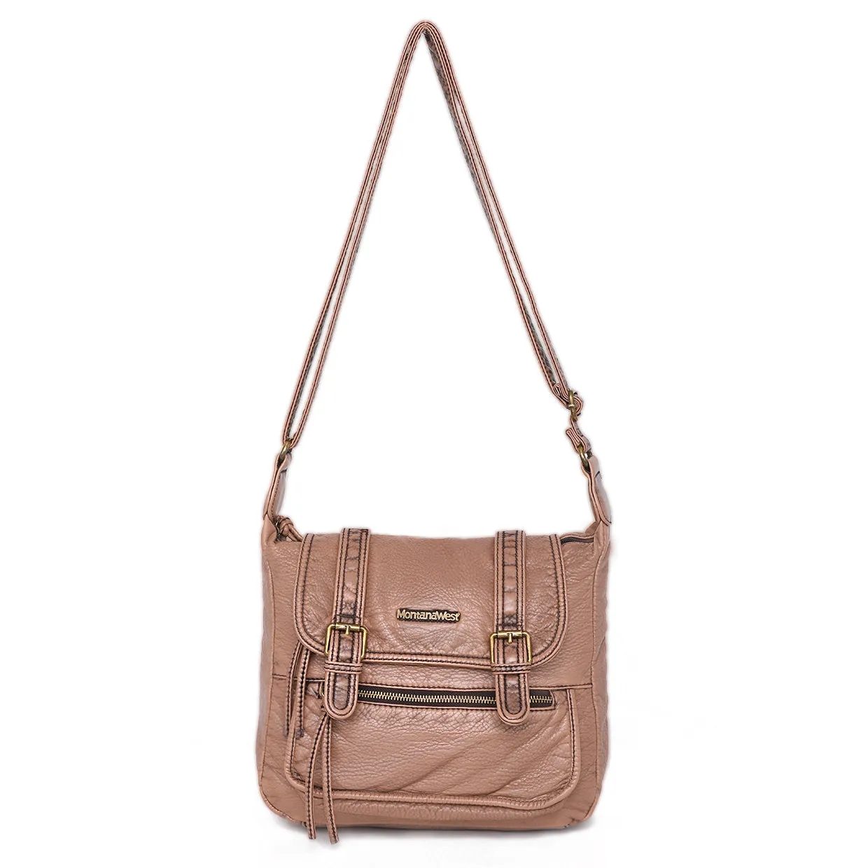 MWC-045 Montana West Stone Wash Buckle Hobo/Crossbody