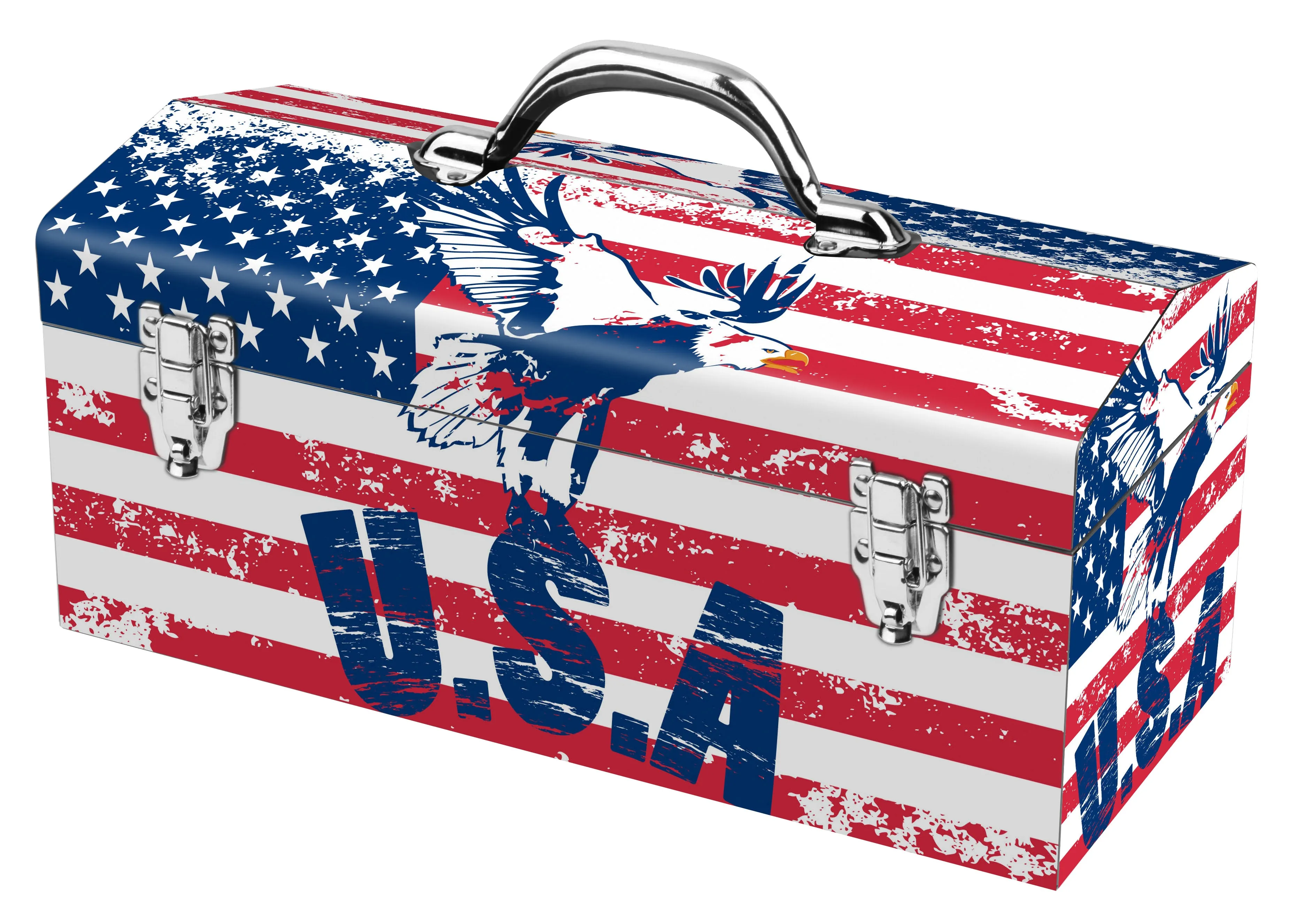 Old Glory Eagle Fly Deco Box