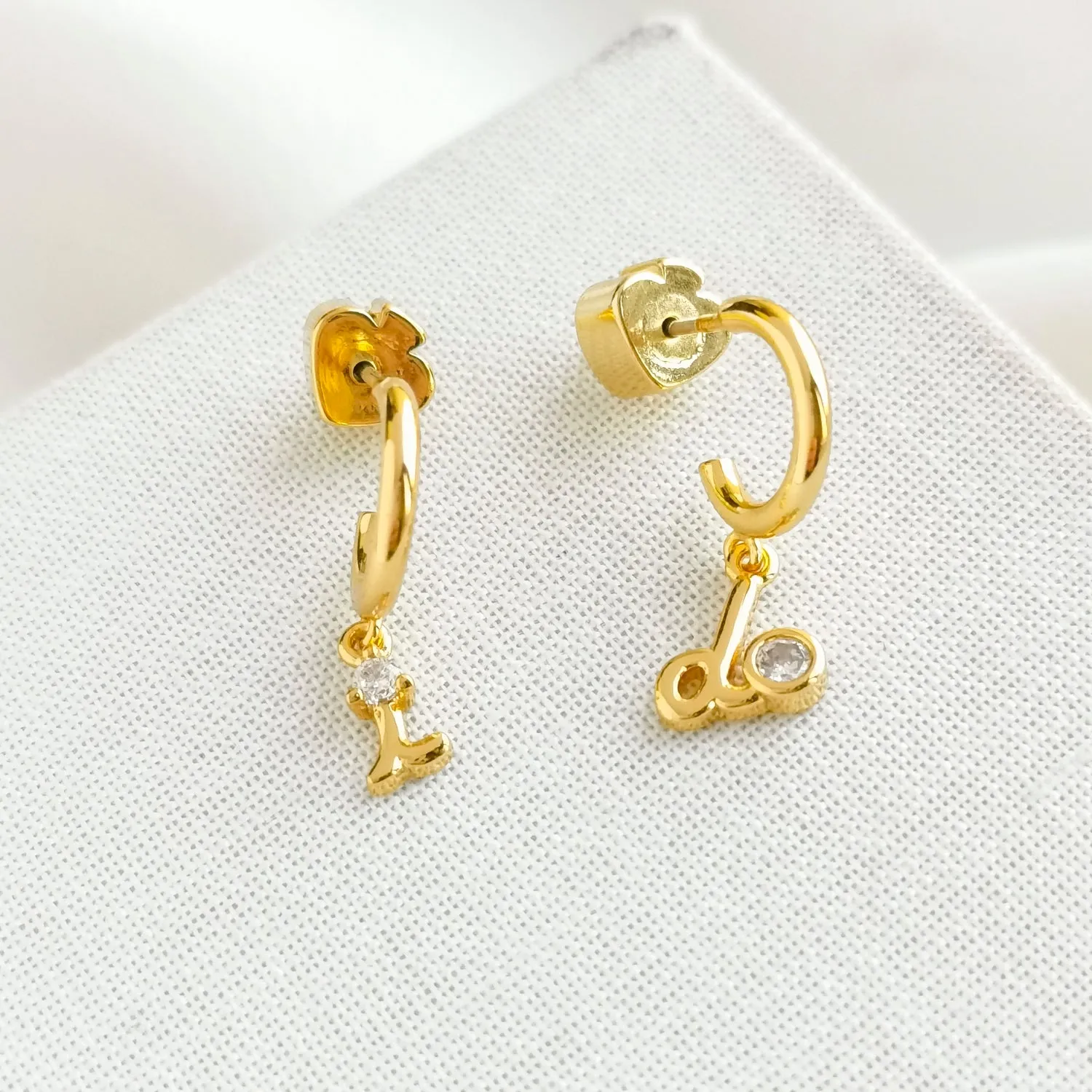 Say Yes I Do Huggies Earrings