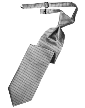 Silver Palermo Windsor Tie