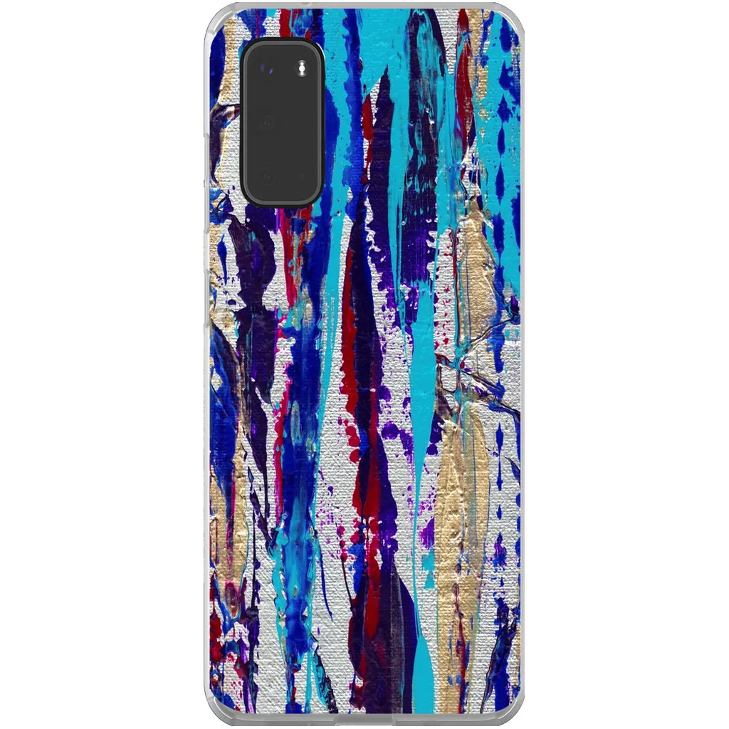 Silver Streak Phone Case