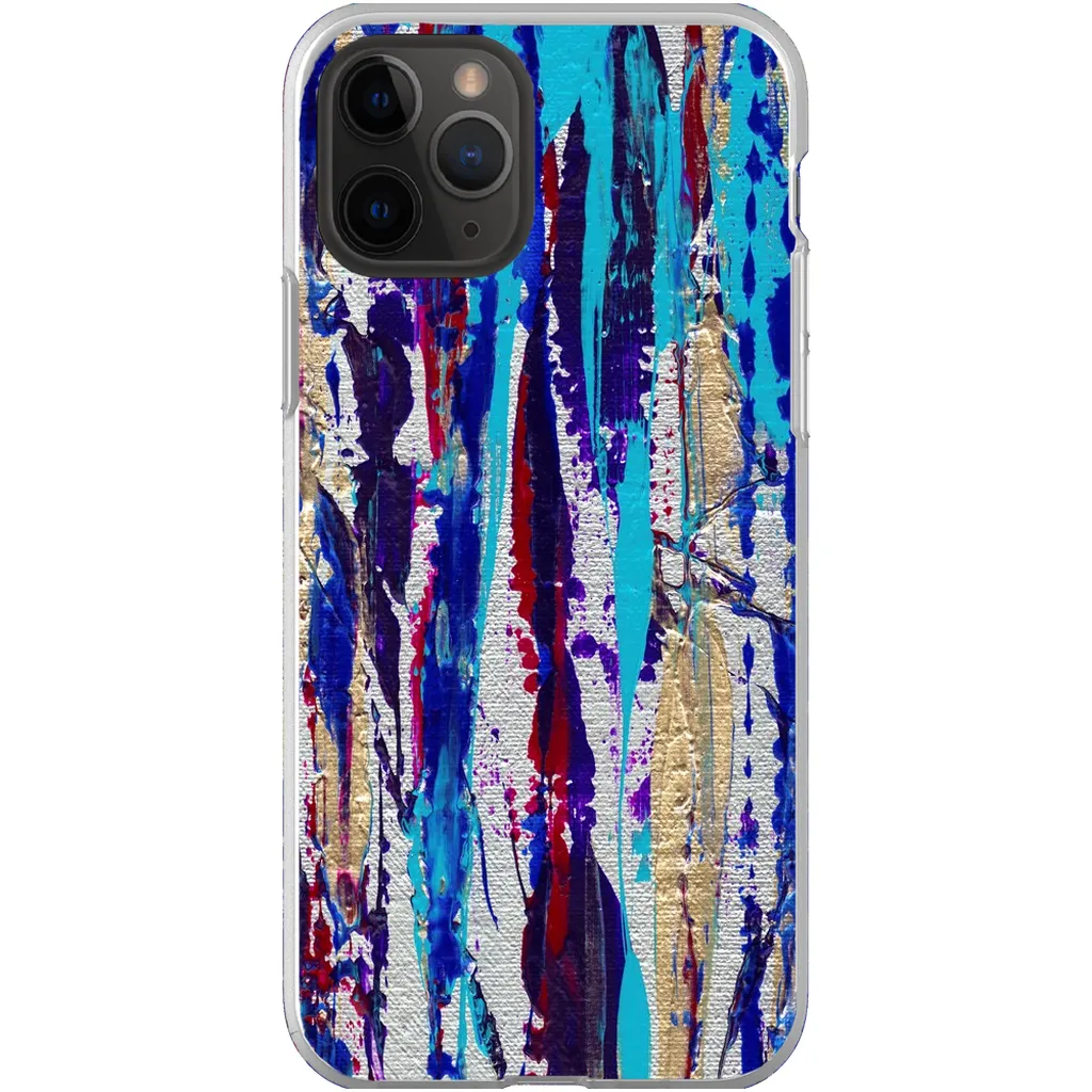 Silver Streak Phone Case